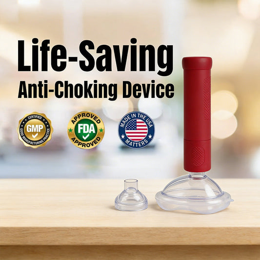 RescueCore – Portable Choking Relief Device – Buy 1 - Ergonomic Version (For Adults & Children)