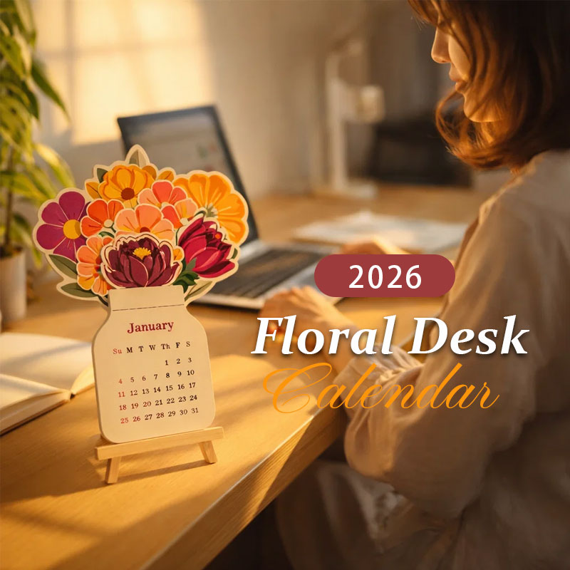 BloomDesk – Blooming Desk Flower Calendar – 1 Set