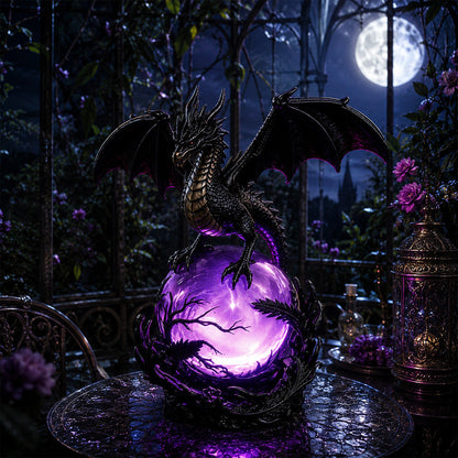 DragonGlow – Mystic Crystal Orb Lamp – image 14