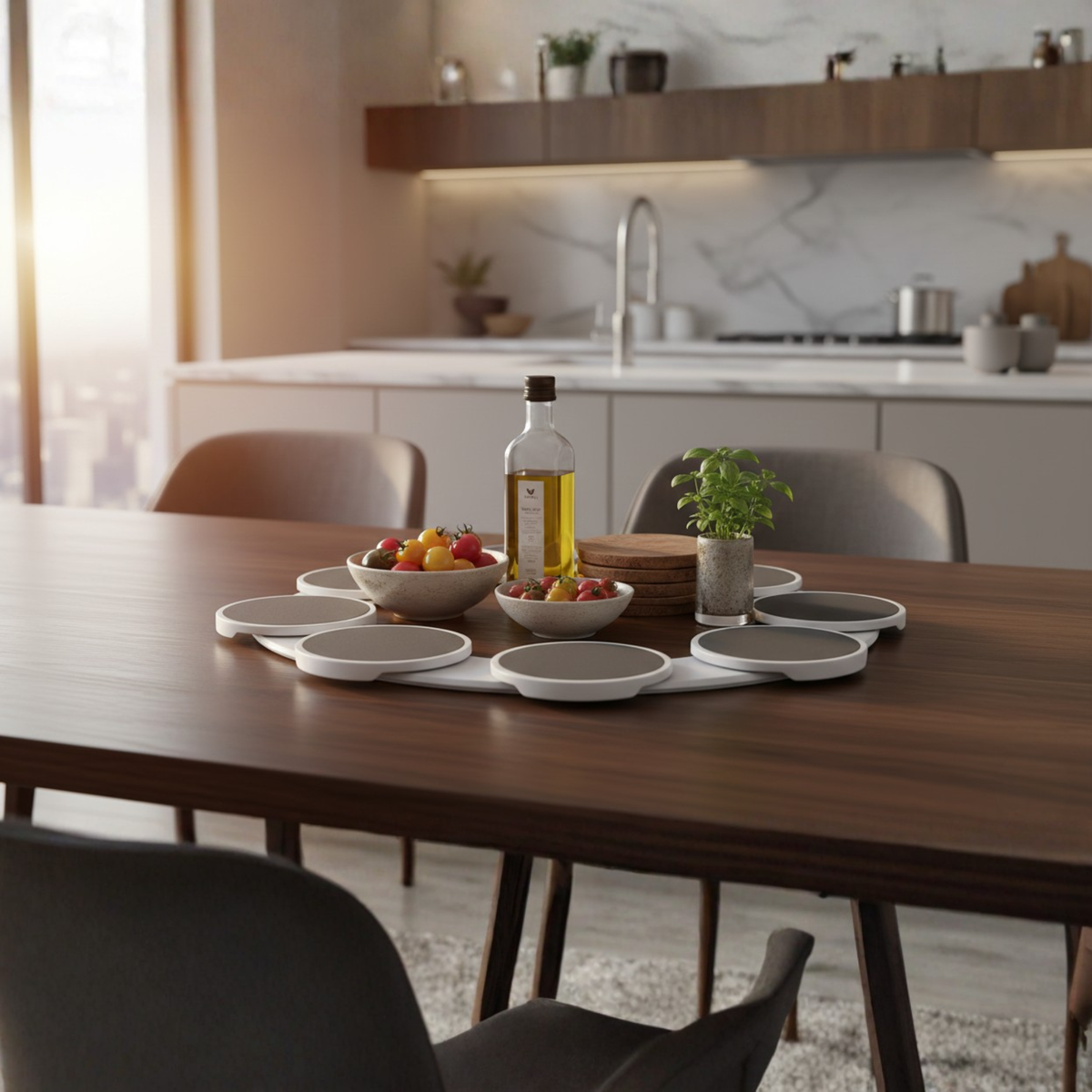 DineRound - Rotating Serving Tray – image 3