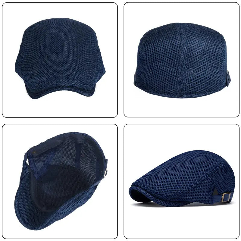 AirWeave – Breathable Mesh Flat Cap for Men – image 19