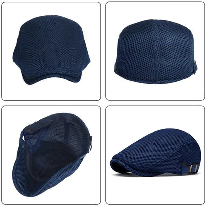 AirWeave – Breathable Mesh Flat Cap for Men – image 19