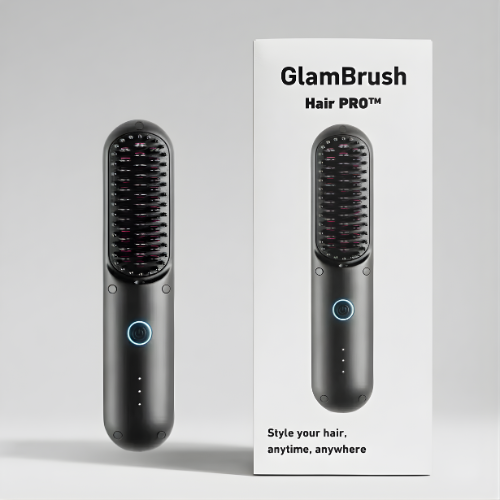 SilkStrand – Salon Finish Hair Straightening Tool – Black