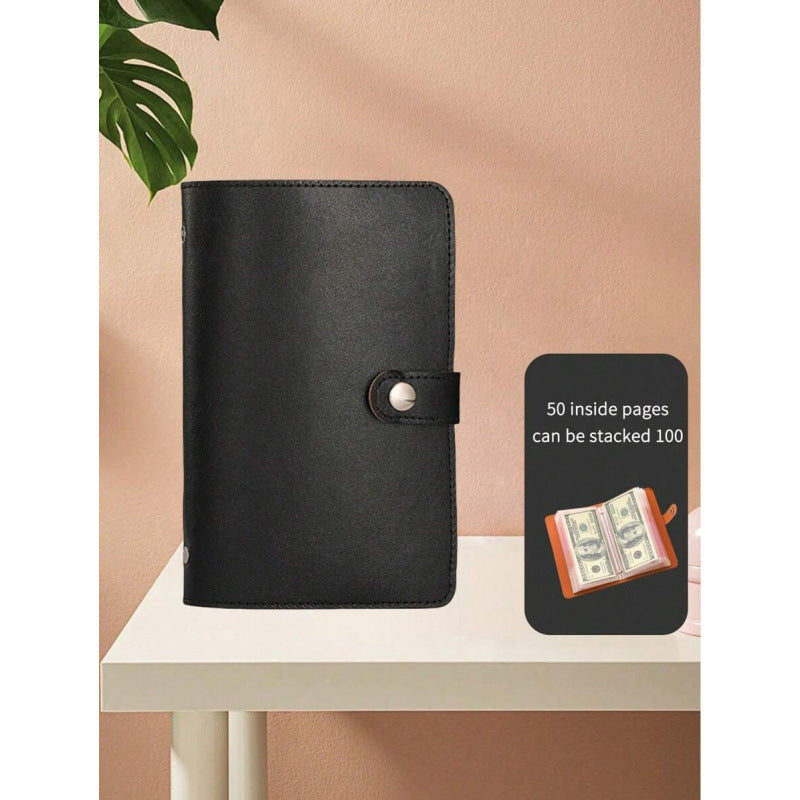 CoinTrack – Interactive Savings Challenge Journal – Black