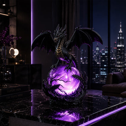 DragonGlow – Mystic Crystal Orb Lamp – image 15