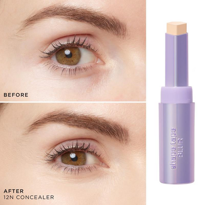 LumiCover – Natural Finish Blur Concealer Stick – Fair / High-Quality Brush
