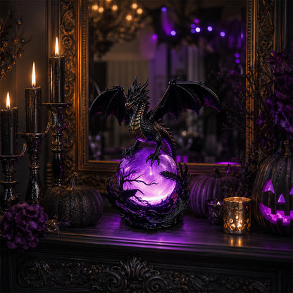 DragonGlow – Mystic Crystal Orb Lamp – image 17