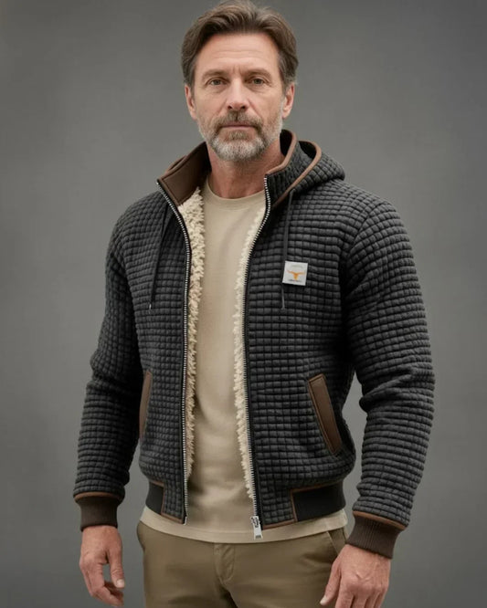 TimberLine™ – Retro Warm Outdoor Jacket – Grey / S