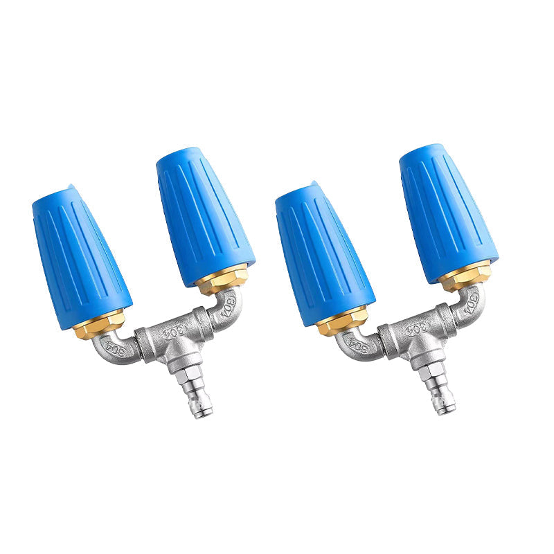 PowerSpin – High Pressure Dual Turbo Washer Nozzle – 2 pcs - Dual-Nozzle Turbo