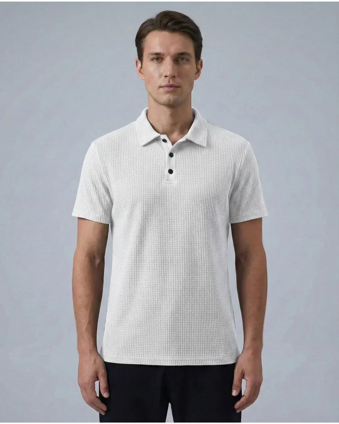 Capri™ – Premium stretch polo shirt for everyday comfort – White / S