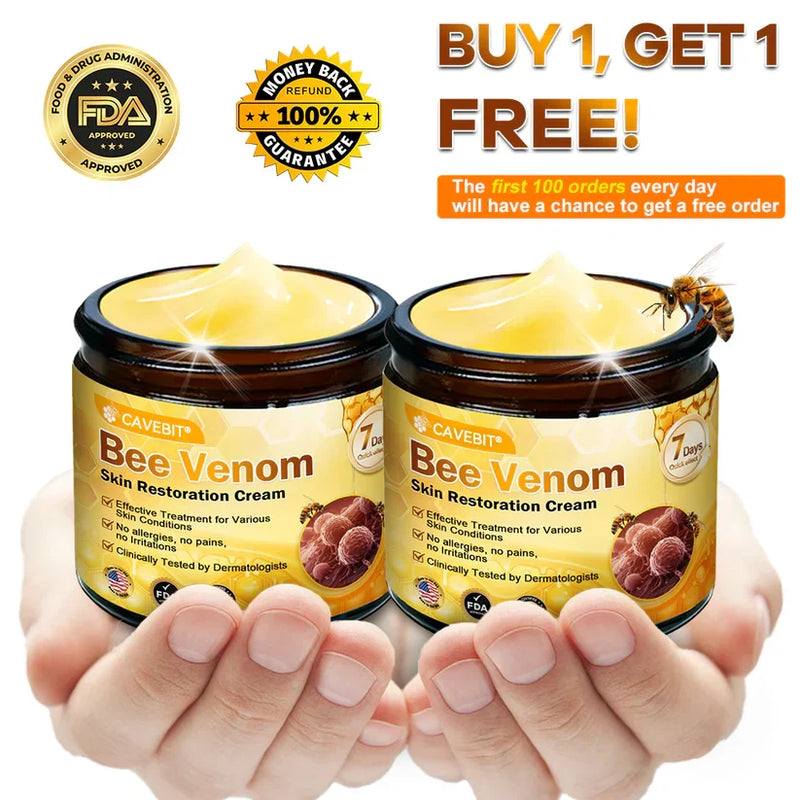 BeeLuxe – Premium Bee Venom Firming Face Cream – Buy 1 Jar Get 1 FREE