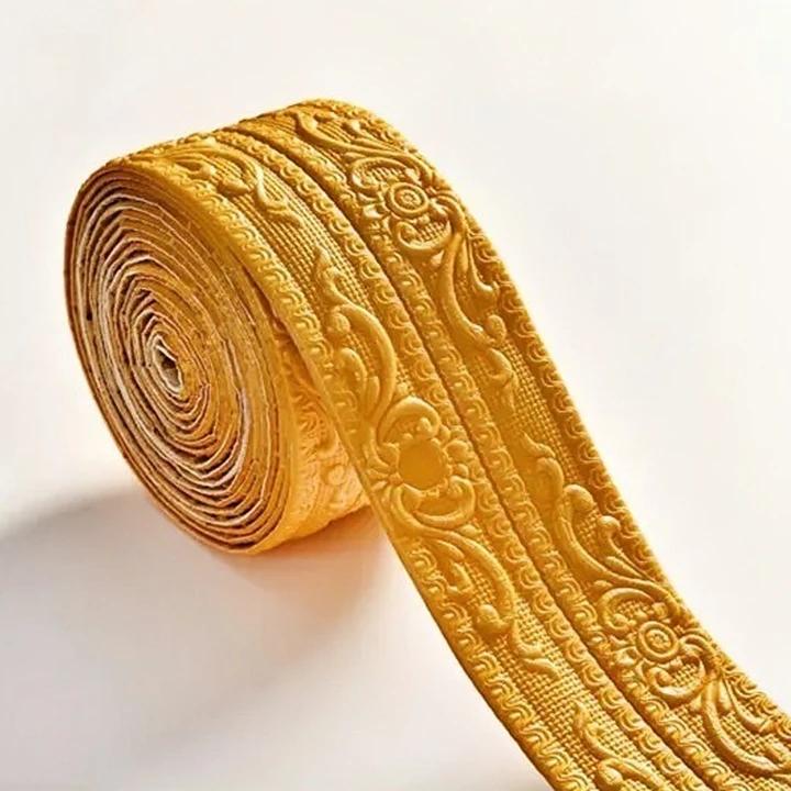 TrimFlex – Decorative Adhesive Edge Tape – Yellow / 8.2ft（2.25 m） / 1 pc