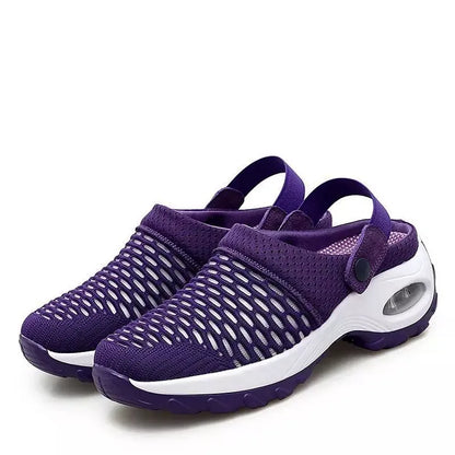 VistaWalk – Pressure-Reducing Orthopedic Clogs – Purple / 5.5