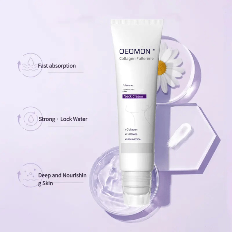 Reduces Wrinkles and Double Chin,Five Rollers for All Around Massage,Neck Firming Cream – image 4