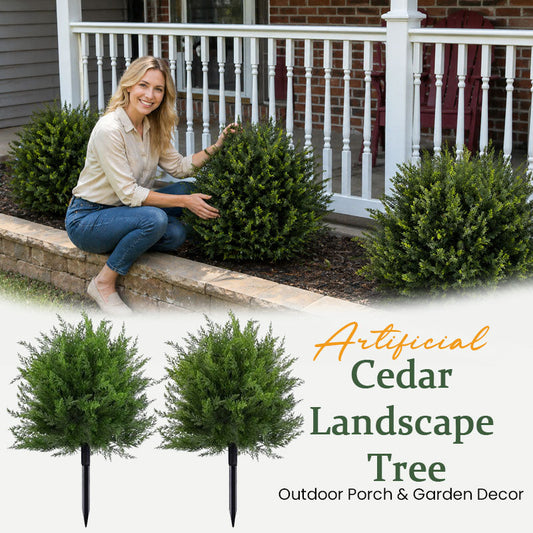 EcoCharm Cedar – Lifelike Landscape Tree – 1 PC