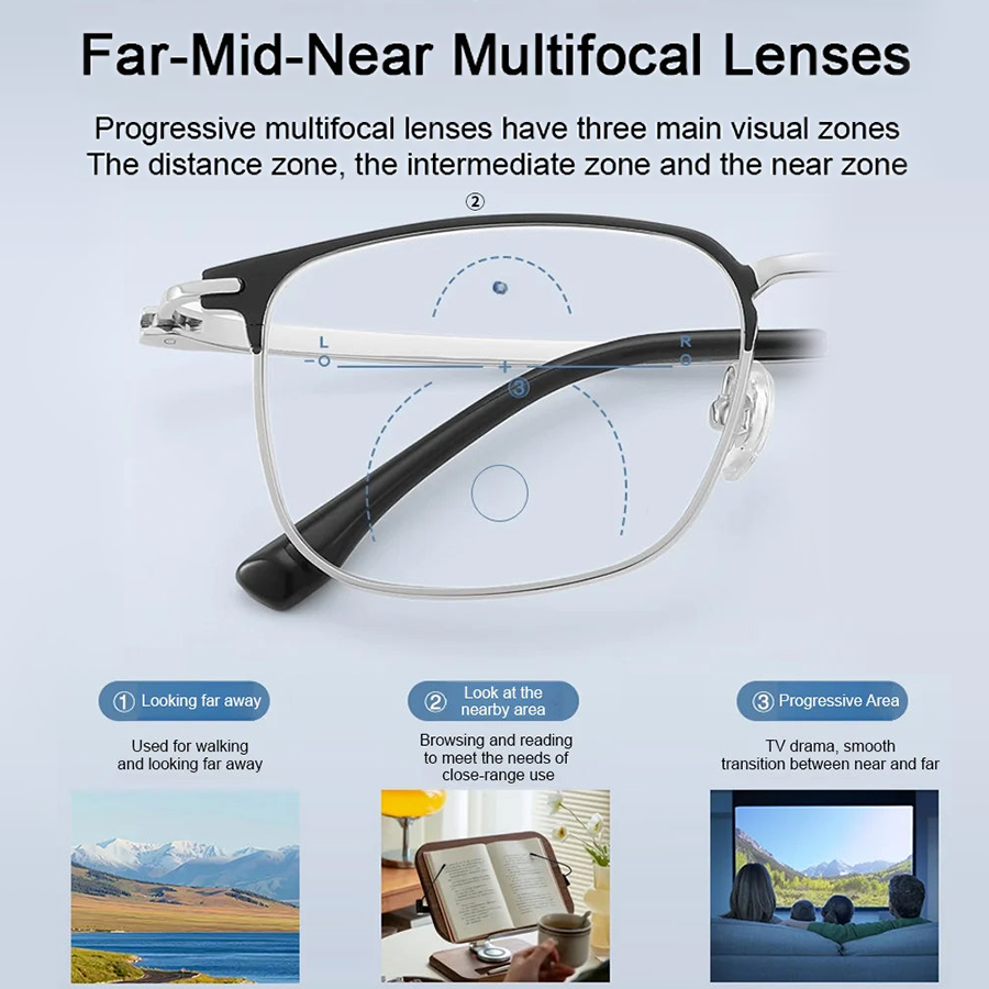 Ultra Light Anti Blue Presbyopic Glasses – image 6