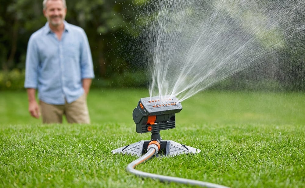 AquaSweep – Adjustable Oscillating Sprinkler – image 2