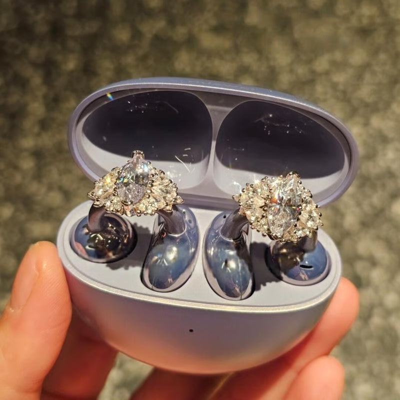 AuraSonic – Ultra-Light Transparent Bluetooth Earphones – image 2