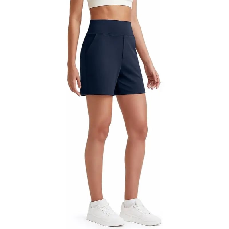 AeroFit – Breathable Summer Athletic Shorts – Dark Navy / XS