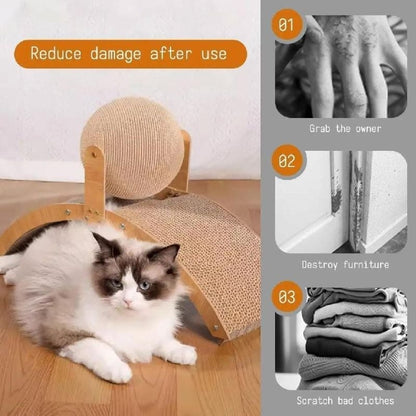 ClawSphere – Cat Scratching Ball Stand Toy – image 5