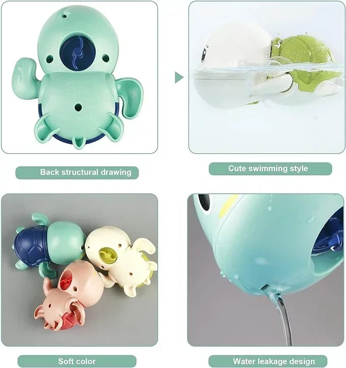 TinyTide - Interactive Turtle Bath Toy Set – image 4