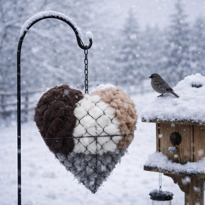NestingSoul – Eco Handmade Bird Fiber Heart – image 5