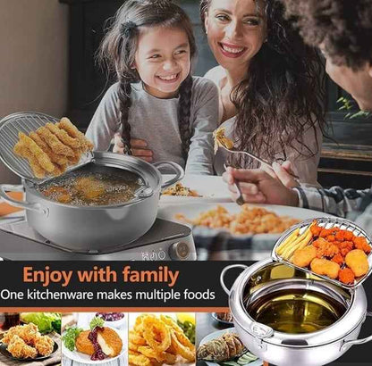 CookForge – Premium Stainless Frying Po & Oil Control Rack System – image 2