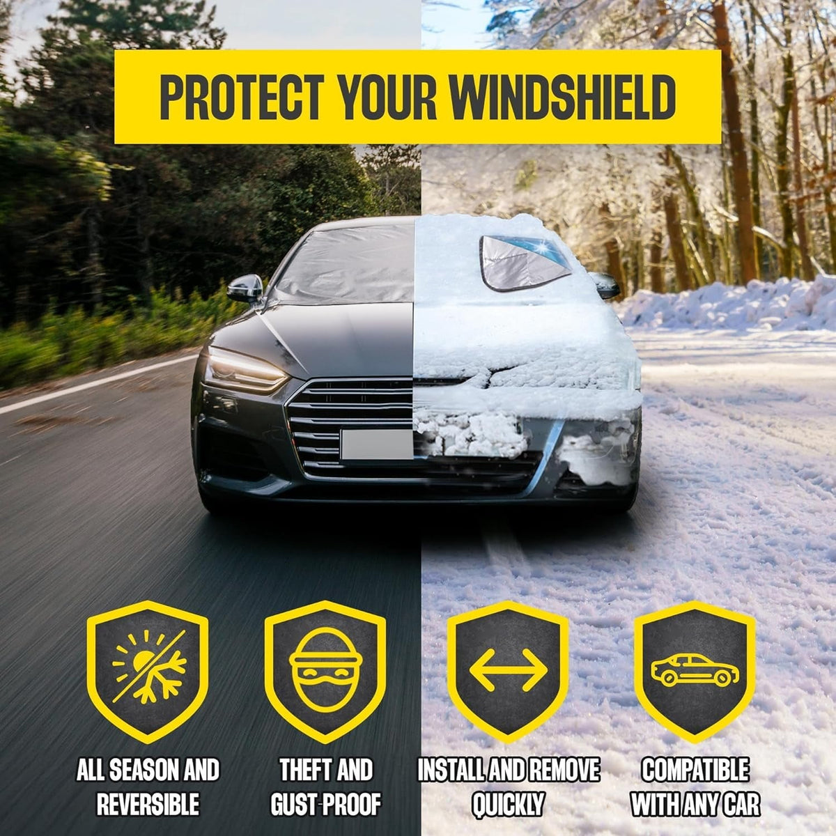 FrostShield – All-Season Windshield Cover – image 4