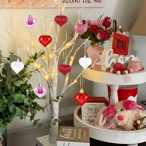 LumiBloom – Heart-Adorned LED Birch Table Decor – image 7