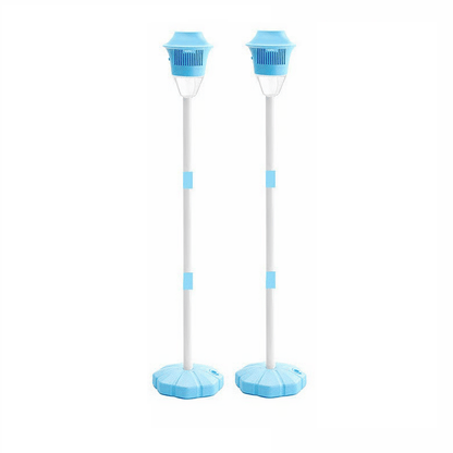 TitanBreeze – Smart Automatic Bubble Maker – Street Lamp Design-blue *2