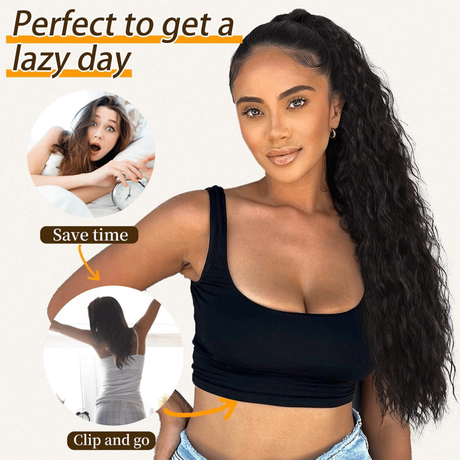 SilkiPony – Natural Hair Ponytail Extension – image 16