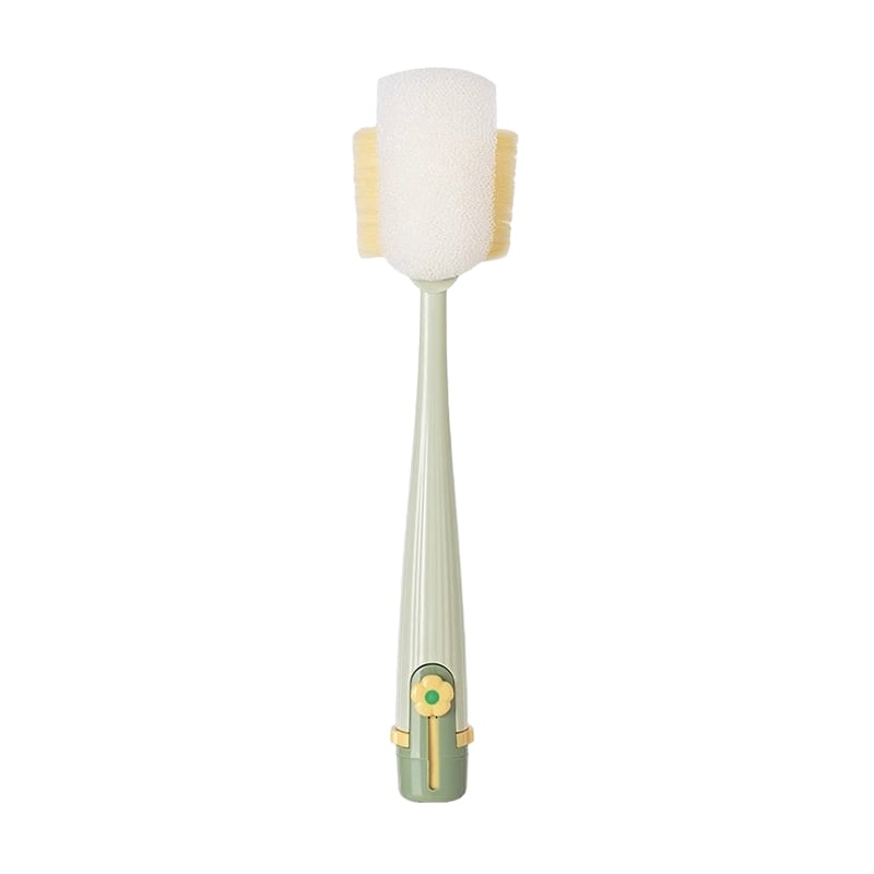 BrushPro | Versatile 5-in-1 Bottle Cleaning Brush – Green