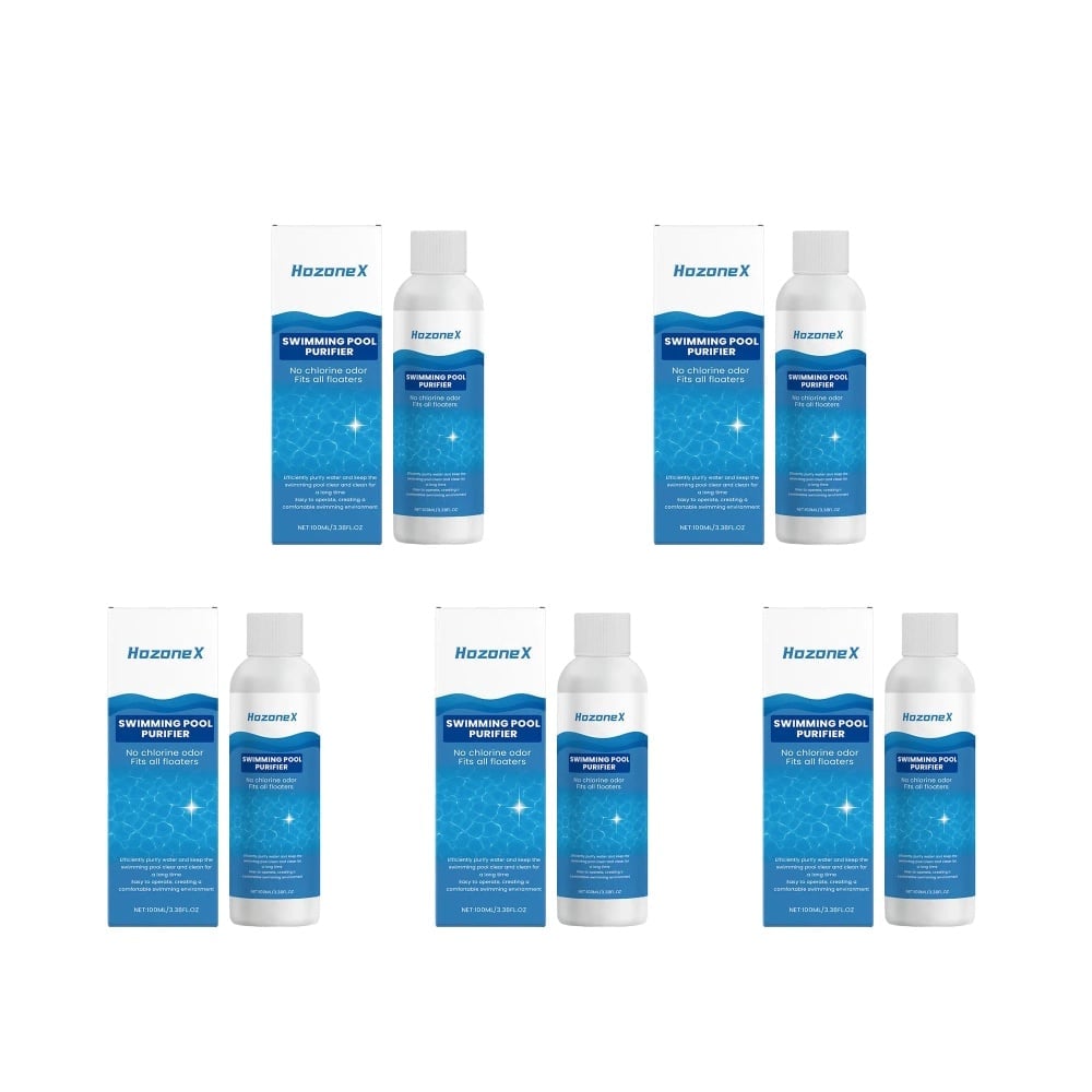 AquaFresh Max – Ultimate Pool Clarifier – 5 PCS (500ML)