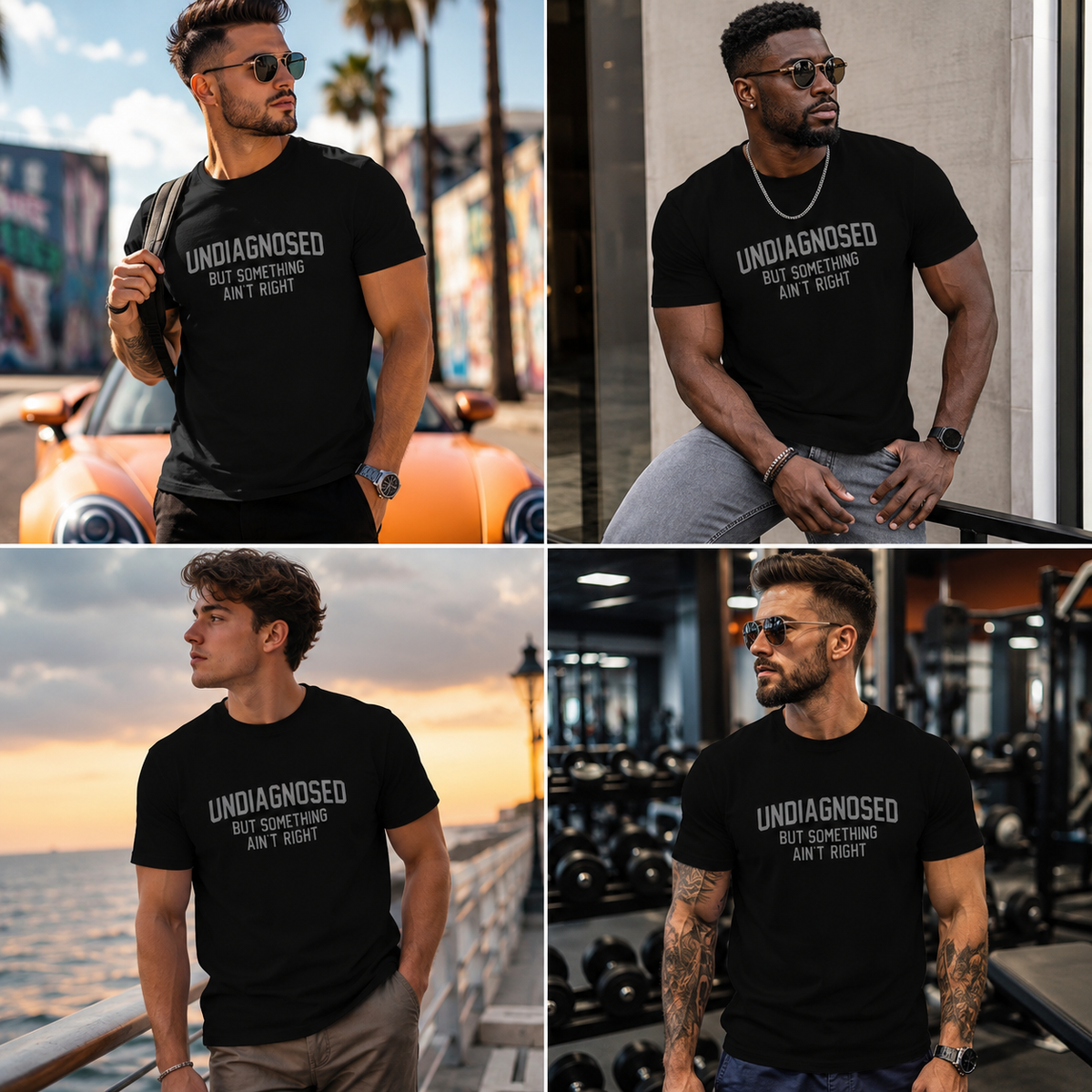 MoodThread – Undiagnosed Humor Graphic T-Shirt – image 5