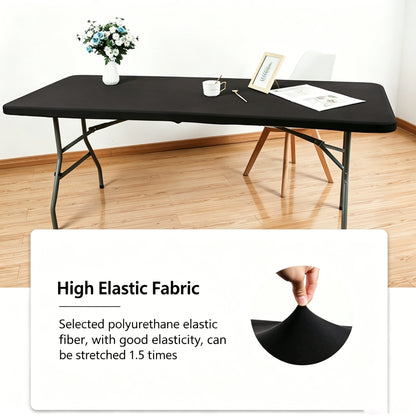 PicnicShield – Elastic Fit Table Protector – Black / Buy 1 Set（2pcs）