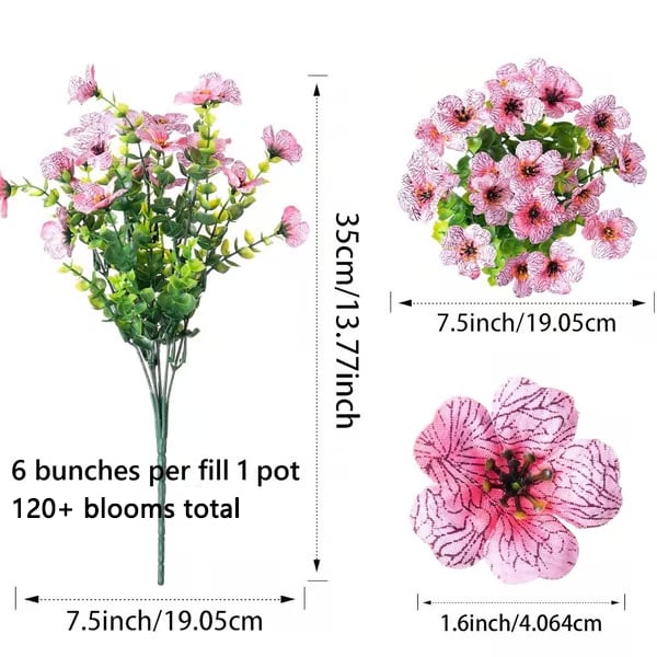 PureFlora – Realistic UV Resistant Decorative Flowers – image 5