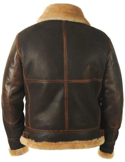 AeroFur – Aviator Shearling Jacket – image 5
