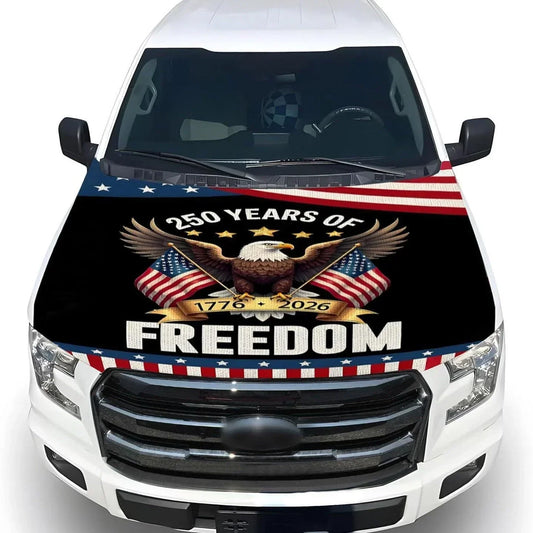 FreedomDrive – 250th Anniversary Car Hood Cover – 01