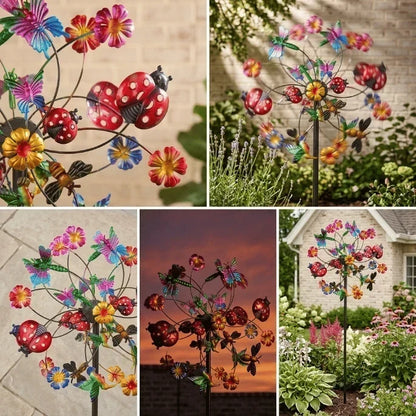 TwinkleBloom – Solar Flower Garden Décor – image 4