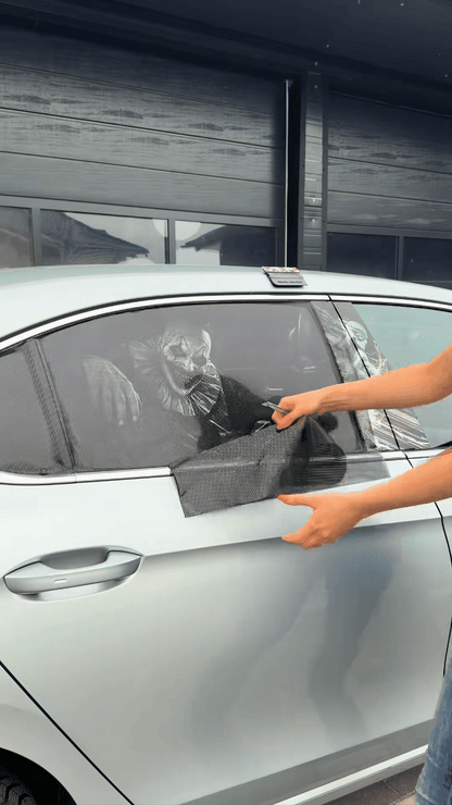 PrankVision – Clown Art Car Window Sticker – image 2