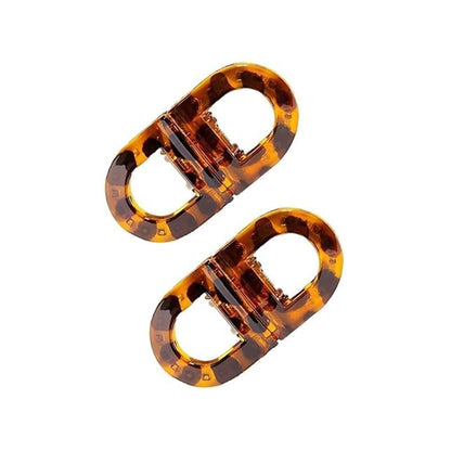 MagnaClip – Smart Magnetic Hair Clips – Leopard (1 pair)