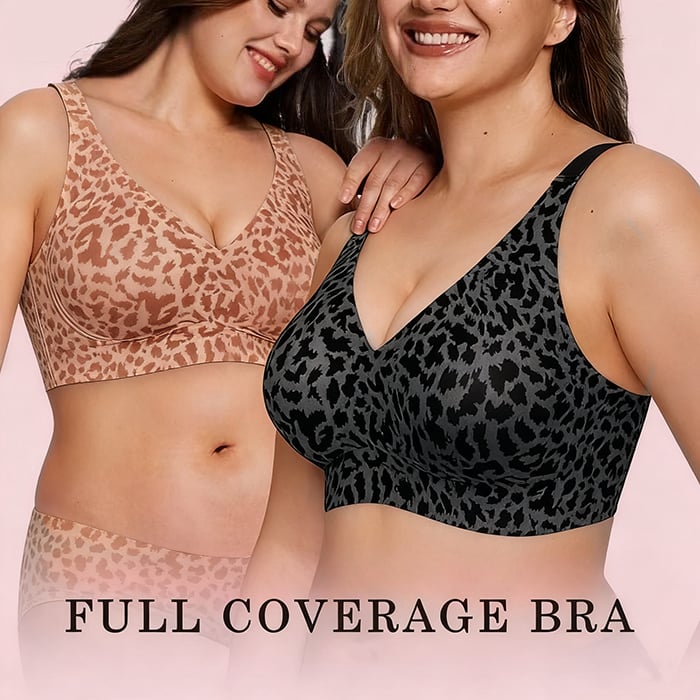 BoldContour - Wire-Free Leopard Bra – image 9
