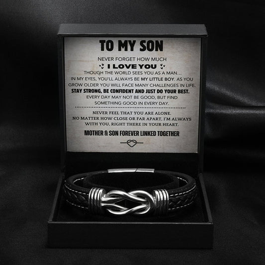 EternaSon – Engraved Bond Bracelet – With gift box
