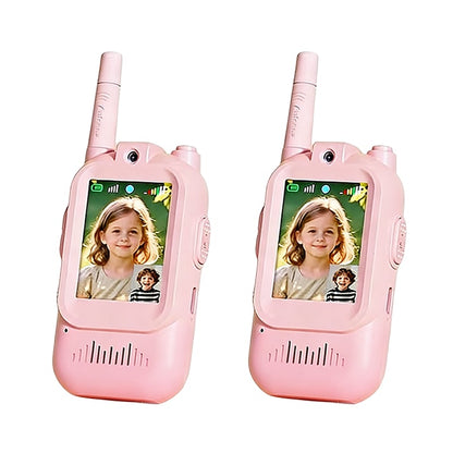 FunConnect – Kids Video Walkie Talkie – 1 Pair (Pink*2)