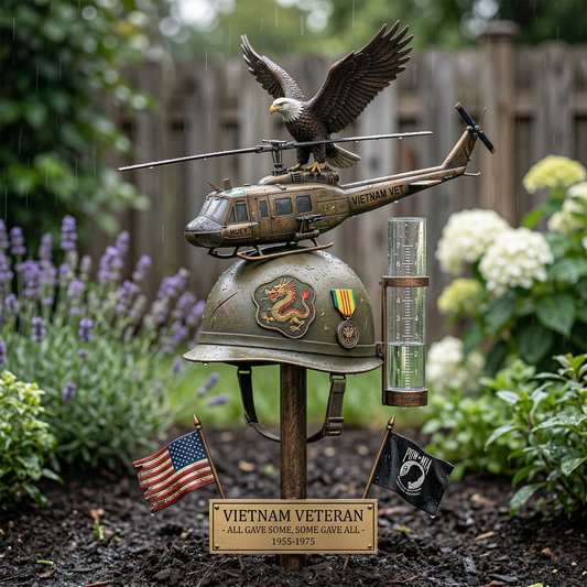 FreedomLegacy – Tribute Rain Gauge Garden Stake – Buy 1