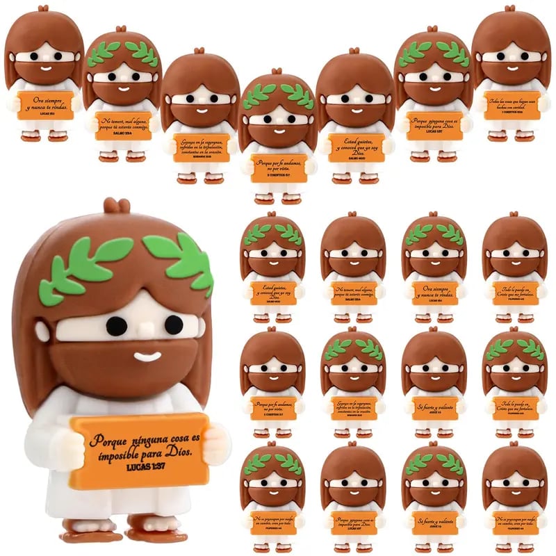 PromisePal - Mini Bible Verse Figurine – Bible Verse Edition / ️Buy 1 Set (20 Pcs)