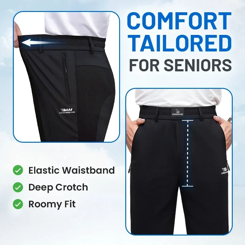 MeshIrons - Men’s Breathable Mesh Panel Casual Pants – image 2