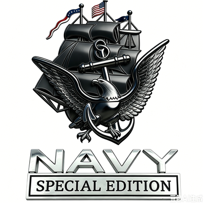 NavyHonor – Navy Veteran Metal Auto Emblem – image 19