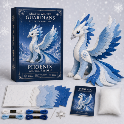 NordicStitch – Winter Fantasy DIY Kit – ️ Snow Phoenix