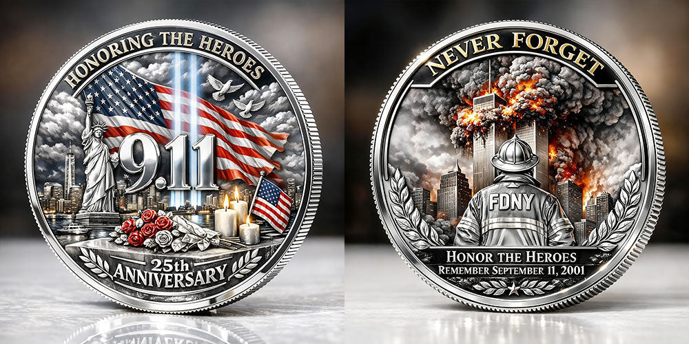 LegacyMint – 25th Anniversary Memorial Tribute Coin – 1 PC